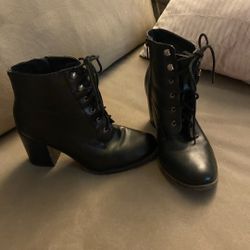 Combat Boots With Heels 