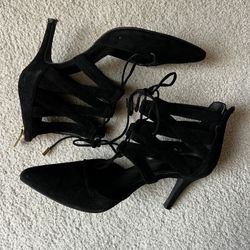 Black Sandals/Heels Size 5.5