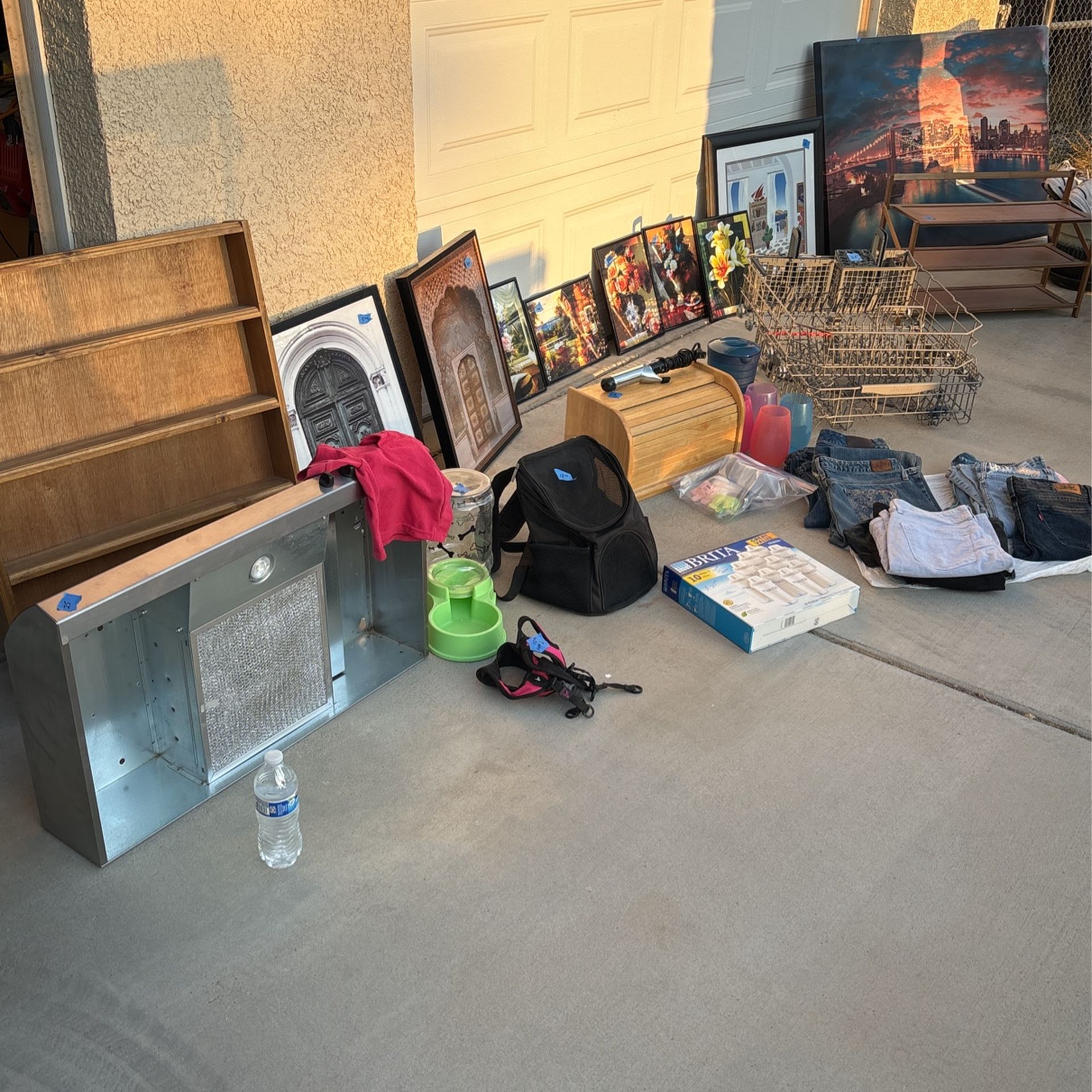 Yard sale today and tomorrow 14th and 15th September, cross streets, Dale Evans, and Thunderbird