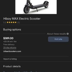 Electric Scooter