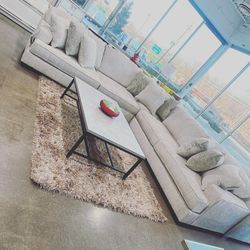 Sectional In Stock For Immediate Delivery 