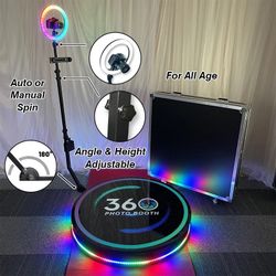 360 Photobooth 39 inches
