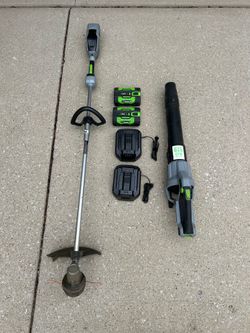 EGO Trimmer and Blower