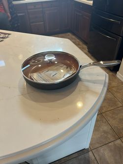 Brand New Twelve Inch Frying Pan With Lid