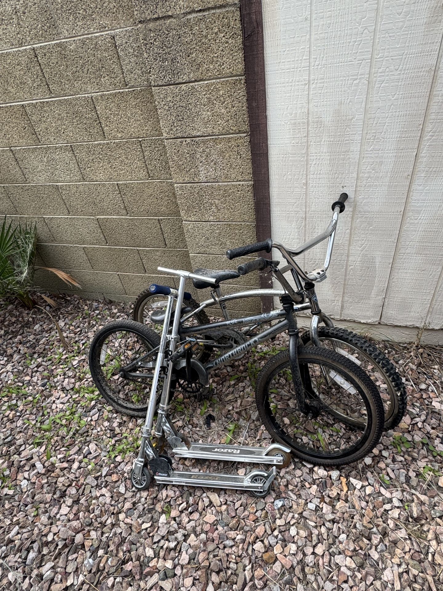 2-Bikes and 2-Scooters 