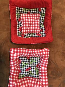 Microwavable & Reversible Bowl Cozy set 2 $8.