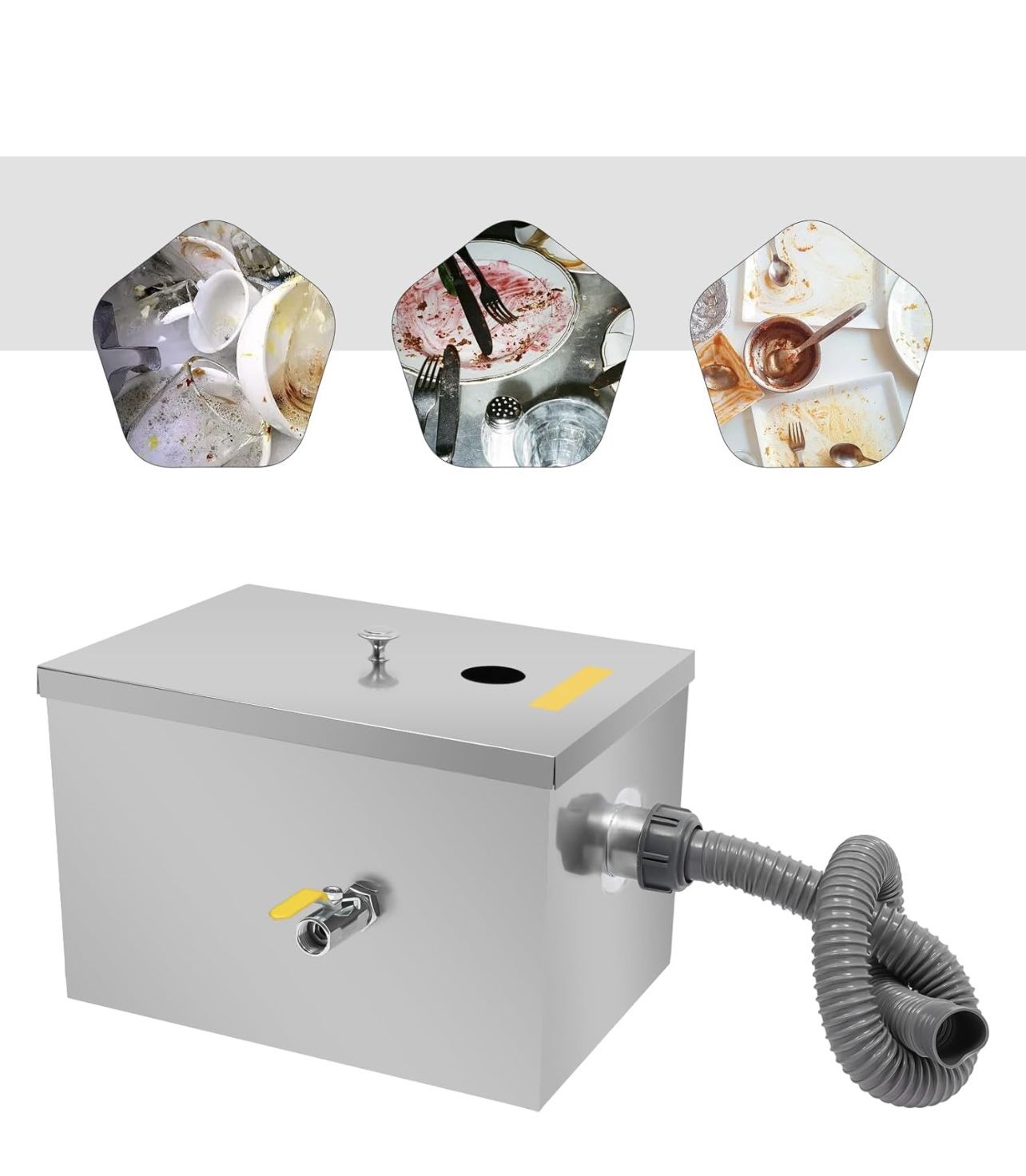 New 20L Under Sink Grease Trap READ DESCRIPTION