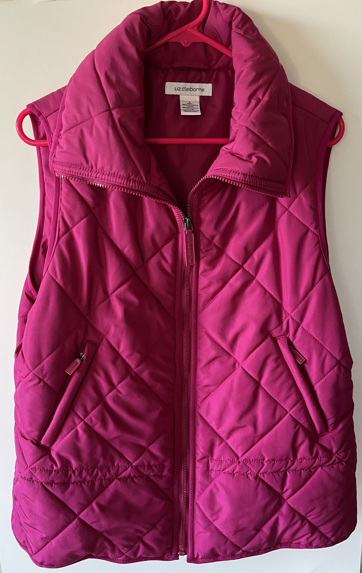 Liz Claiborne Puffer Vest Women’s Size L