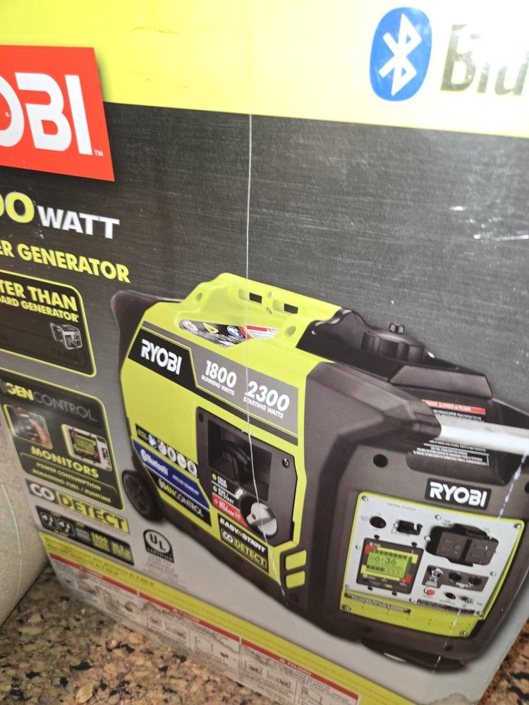 Ryobi generator. Quiet