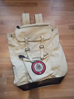 Wizarding World of Harry Potter: Hogwarts Railways Canvas & Leather XL Backpack