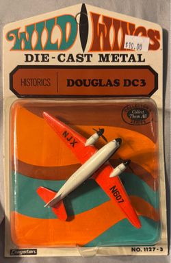 Wild wings die cast metal Douglas DC3