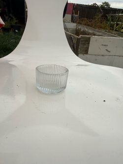 Hamster glass bowl