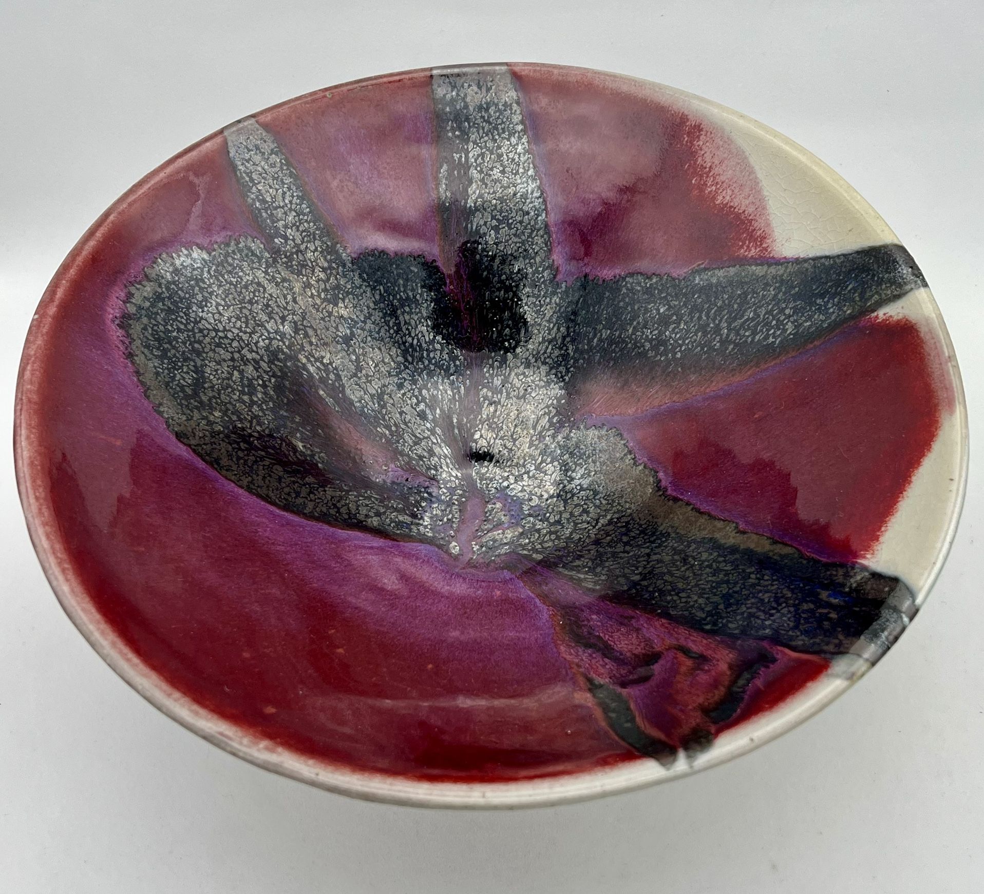 Matthew Patton Studio Art Pottery Bowl Handmade Signed