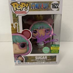Autographed Sugar from One Piece