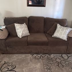 Lightly Used Brown Couch