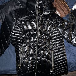 Karl Lagerfeld Black Puffer Jacket