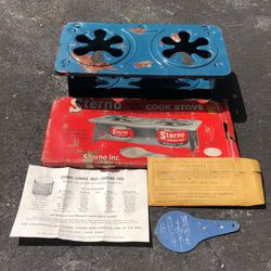 VTG STERNO Model 46 Double Service COOK OSTOVE 