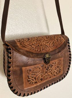 Mexican handmade leather bag 🇲🇽