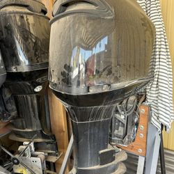 2008 Mercury Optimax 250hp Outboard Pair 