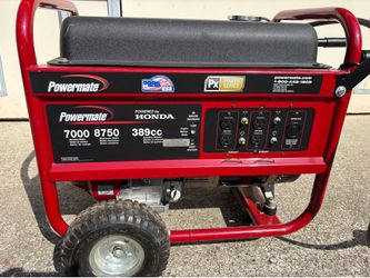 Dual-fuel 7000 Watt generator