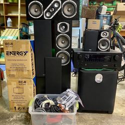 Energy Home Theater Speakers & Receiver 