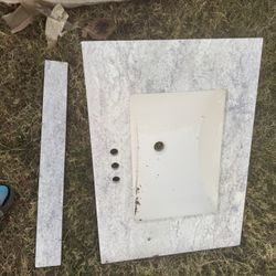 New Bathroom Vanity Top 31x22 In