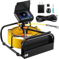 Pipe locator | Sewer Camera 4.3" Screen Pipeline Inspection Camera with DVR Waterproof IP68 Borescope Industrial Endoscope Home Drain