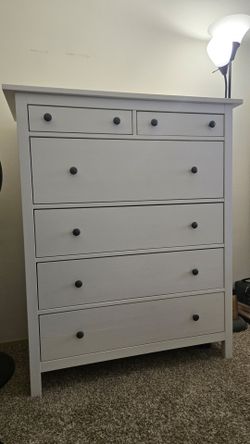 IKEA tall white dresser