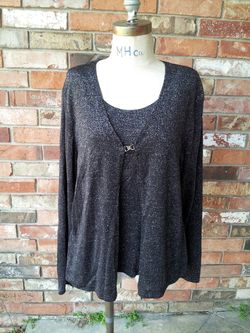 beautiful black sparkly dress shirt