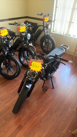 Assembled moped style Ebike