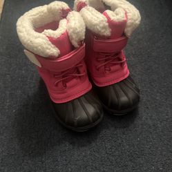 Cat And Jack Kids Snow Boots - Size 8