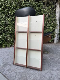 Mid Century Modern Wall Mounted Magazine Rack Holder Peter Pepper 