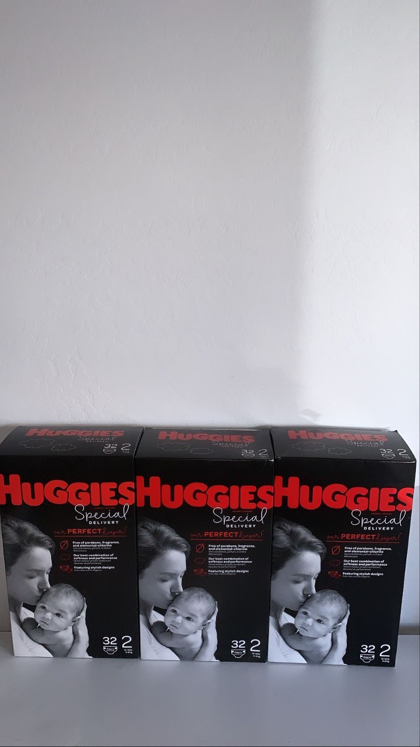 Huggies diaper size 2 32count