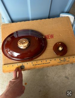 Brown Dishes Replacement Lids