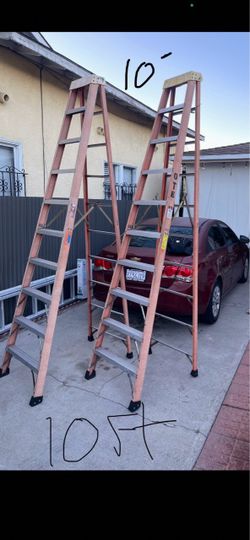 Excellent Condition 10ft more sizes available Fiberglass ladders