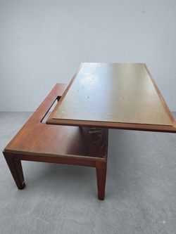 Solid Wood Lift-Top Coffee Table – $125 OBO