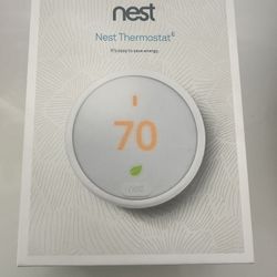 Nest Thermostat $60