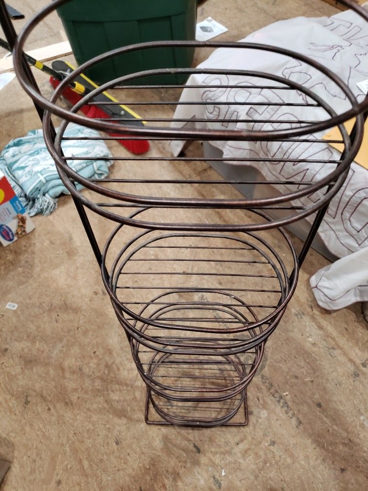 Bronze Colored Bathroom Rack