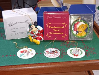 Disney Collectible Ornaments 