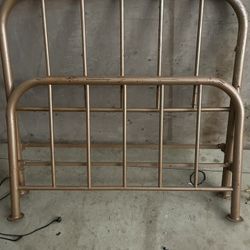 Twin Steel Bed frame $60