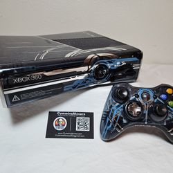 Custom RGH Limited Edition Halo Xbox 360 With Loaded 2TB Hard Drive 