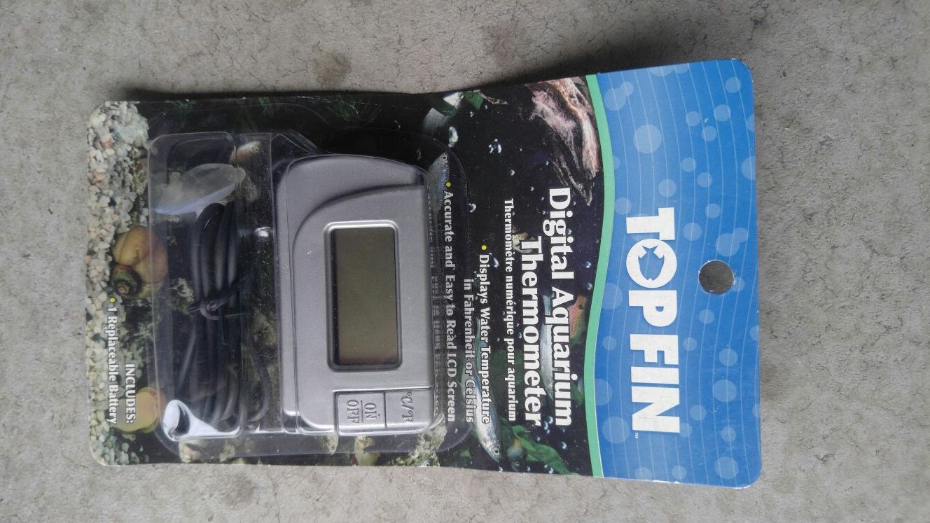 Top Fin® Digital Aquarium Thermometer - New $5