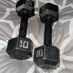 10 Lbs Weight Dumbbells 