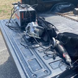 Welder, Circular Saw, Grinder