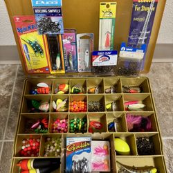Fishing Gear and Tackle Box