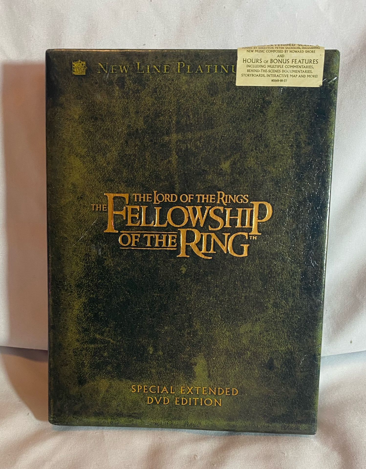 Lord of the Rings Fellowship Ring Special Edition DVD Movie EXTENDED
