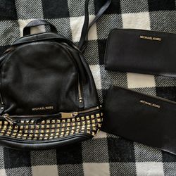 Michael Kors Backpack Bundle 