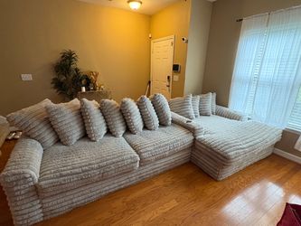 Faux fur Couch