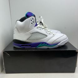 Jordan Retro 5 Grape Shoes 21982310