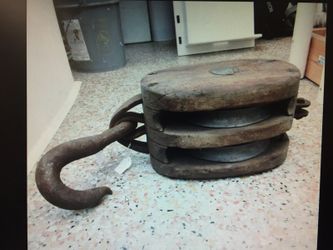 Antique Wooden Block